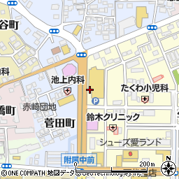 島根県松江市学園2丁目9-5周辺の地図