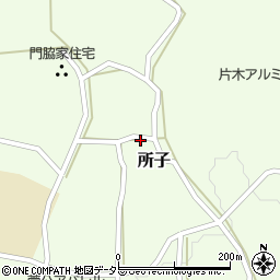 鳥取県西伯郡大山町所子209周辺の地図