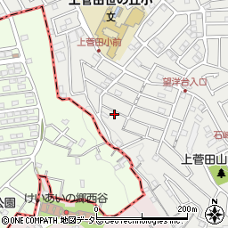 神奈川県横浜市保土ケ谷区上菅田町105-163周辺の地図