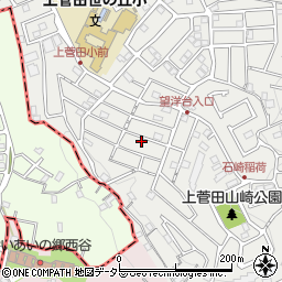 神奈川県横浜市保土ケ谷区上菅田町105-21周辺の地図