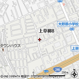 加奈美容室周辺の地図