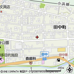 京都府舞鶴市田中町16-6周辺の地図