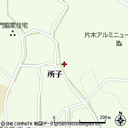 鳥取県西伯郡大山町所子161周辺の地図