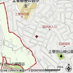 神奈川県横浜市保土ケ谷区上菅田町105-22周辺の地図