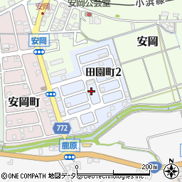 京都府舞鶴市田園町周辺の地図