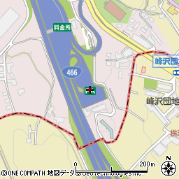 第三京浜道路　保土ヶ谷ＰＡ下り周辺の地図