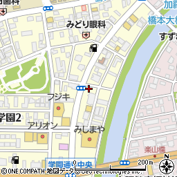 島根県松江市学園2丁目33-13周辺の地図