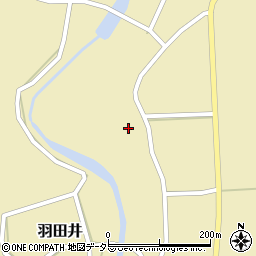 鳥取県西伯郡大山町羽田井166周辺の地図