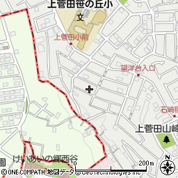 神奈川県横浜市保土ケ谷区上菅田町105-59周辺の地図
