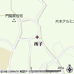 鳥取県西伯郡大山町所子386周辺の地図