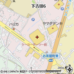 キャンドゥケーヨーデイツー富士吉田店周辺の地図