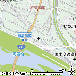 大垣ガス株式会社　揖斐営業所周辺の地図