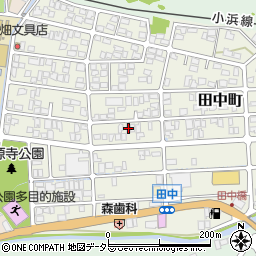 京都府舞鶴市田中町16-11周辺の地図