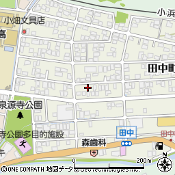 京都府舞鶴市田中町16-21周辺の地図
