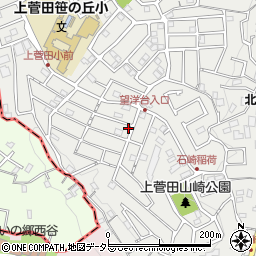 神奈川県横浜市保土ケ谷区上菅田町105-13周辺の地図