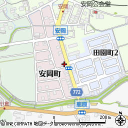 舞鶴志楽郵便局 ＡＴＭ周辺の地図