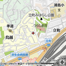 権兵坂荘周辺の地図