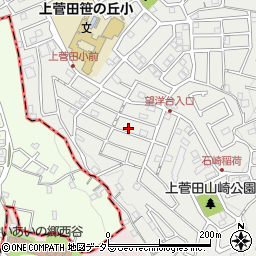 神奈川県横浜市保土ケ谷区上菅田町105-17周辺の地図