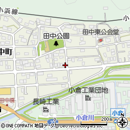 京都府舞鶴市田中町38-2周辺の地図