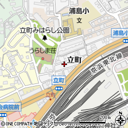日立コミュニケーション横浜支店周辺の地図
