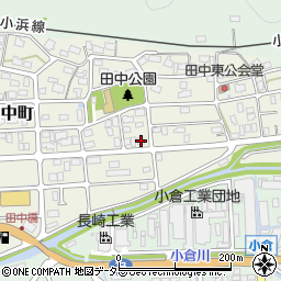 京都府舞鶴市田中町38-16周辺の地図