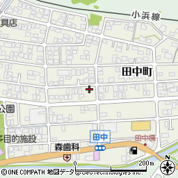 京都府舞鶴市田中町16-15周辺の地図