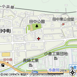 京都府舞鶴市田中町38-12周辺の地図
