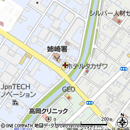 イエローハット姉崎店周辺の地図
