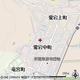 京都府舞鶴市愛宕中町13周辺の地図