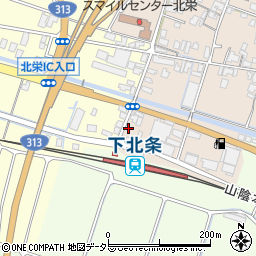 鳥取県東伯郡北栄町弓原346-18周辺の地図