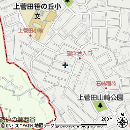 神奈川県横浜市保土ケ谷区上菅田町105-90周辺の地図