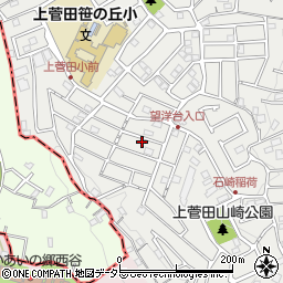 神奈川県横浜市保土ケ谷区上菅田町105-15周辺の地図