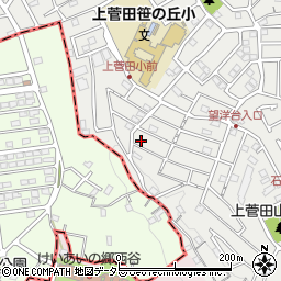 神奈川県横浜市保土ケ谷区上菅田町105-60周辺の地図