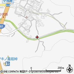 滋賀県高島市マキノ町小荒路824周辺の地図
