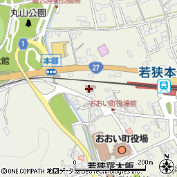 大飯郵便局周辺の地図