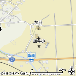 小浜市立加斗小学校周辺の地図