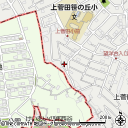 神奈川県横浜市保土ケ谷区上菅田町105-74周辺の地図