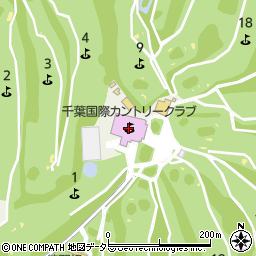 千葉国際カントリークラブ周辺の地図