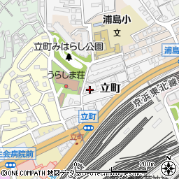 〒221-0063 神奈川県横浜市神奈川区立町の地図