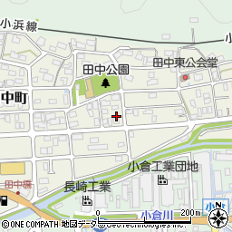 京都府舞鶴市田中町38-3周辺の地図