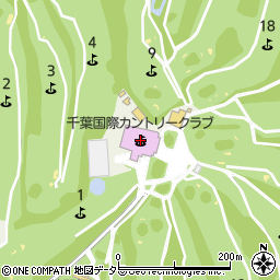 千葉国際カントリークラブ周辺の地図