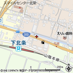 鳥取県東伯郡北栄町弓原330周辺の地図