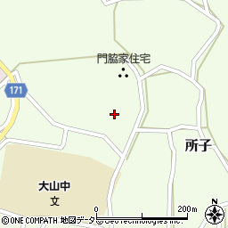 鳥取県西伯郡大山町所子366周辺の地図