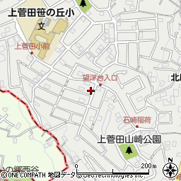 神奈川県横浜市保土ケ谷区上菅田町105-12周辺の地図