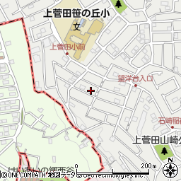 神奈川県横浜市保土ケ谷区上菅田町105-53周辺の地図