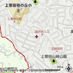 神奈川県横浜市保土ケ谷区上菅田町105-89周辺の地図