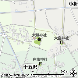 大鷲神社周辺の地図