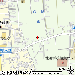 神奈川県厚木市三田386周辺の地図