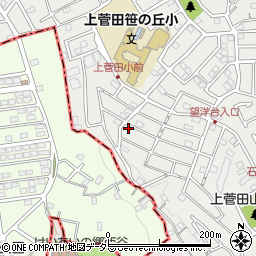 神奈川県横浜市保土ケ谷区上菅田町105-109周辺の地図