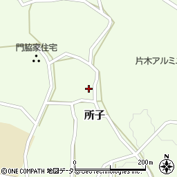 鳥取県西伯郡大山町所子385周辺の地図